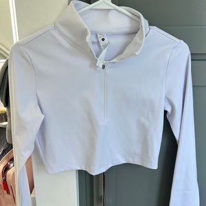 New gold Hinge cropped jacket